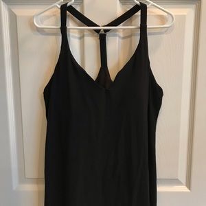 Black, Flowy Tankini Top